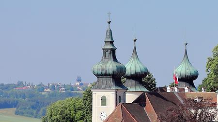 Detail Maria Taferl und Schloss Artstetten