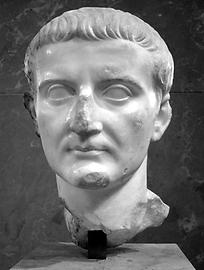 Büste des jungen Tiberius und Nachfolger des Augustus; Louvre Museum, Paris - SW-Foto: ChrisO (?), CC BY-SA 3.0, Wikimedia Commons - Gemeinfrei