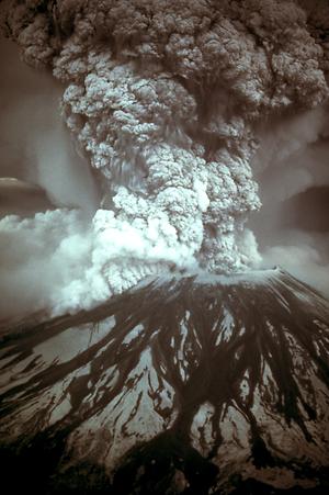 Eruption des Mount St. Helens, Washington, USA; Mai 1980