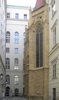 Rückseite der Hofburgkapelle
