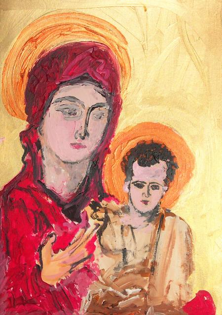 Bild 'Maria mit Jesuskind, Ernst Lanz, 2008'