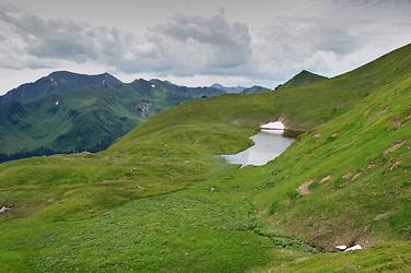 ...ergießt sich in den Moarsee