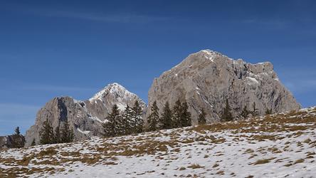 Hochkogel (links) und Kaiserschild