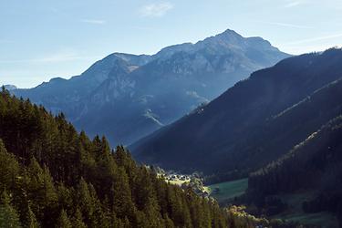 Blick zum Kaiserschild