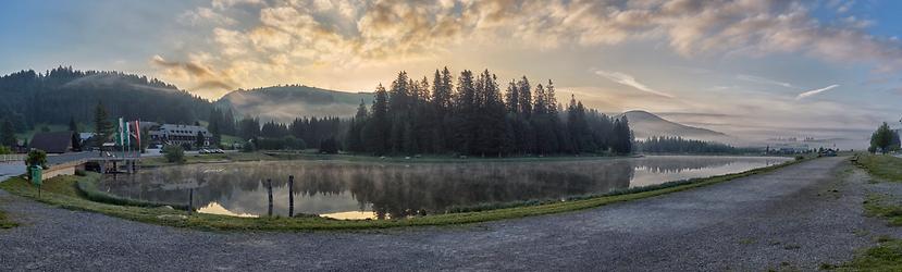 Frühmorgens auf der Teichalm