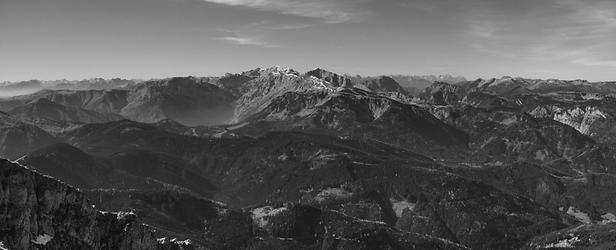 Panoramablick zum Hochschwab