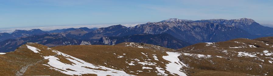 Schneealpe, Rax und Schneeberg