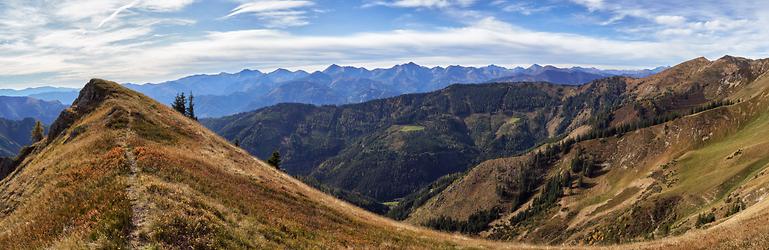 Blick zu den Seckauer Tauern