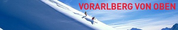 Logo Vorarlberg von Oben im Winter