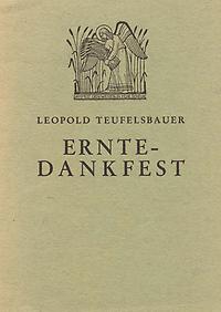 Erntedankfest, Broschüre von L. Teufelsbauer, 1933