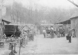 Wagenbauer, Wien 9. Foto um 1900. Gemeinfrei