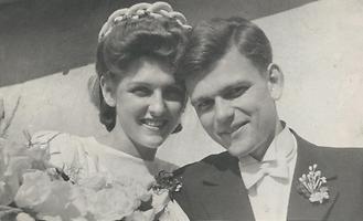 Alfred und Hilde Wolf, 1948