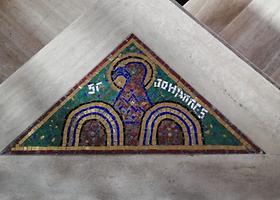 Evangelistensymbol in der Kirche Döbling-St. Paul