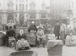 Markt. Am Hof. Photographie um 1900.