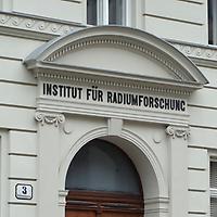 Foto: Doris Wolf, 2012; Radiuminstitut, Boltzmanngasse 3