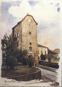 Alter Turm in Haslach korr