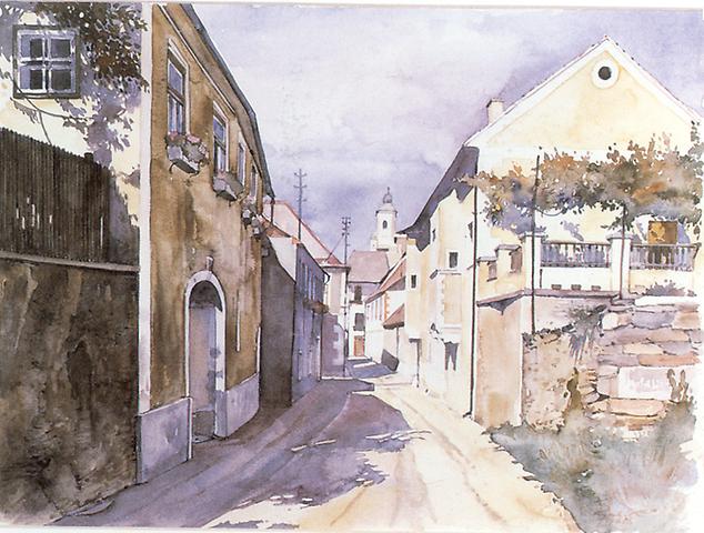 Bild 'Gasse_in_Wösendorf_1986-15_'