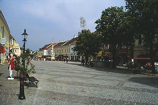 Stadtplatz in Eisenstadt Fußgängerzone