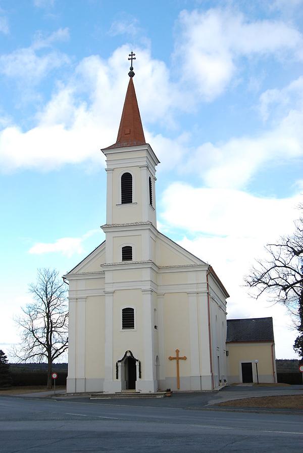 Pfarrkirche Neuberg im Burgenland., Foto: Ueb-at. Aus: Wikicommons 
