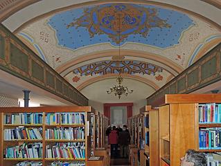 Synagogenraum, heute Friedensbibliothek