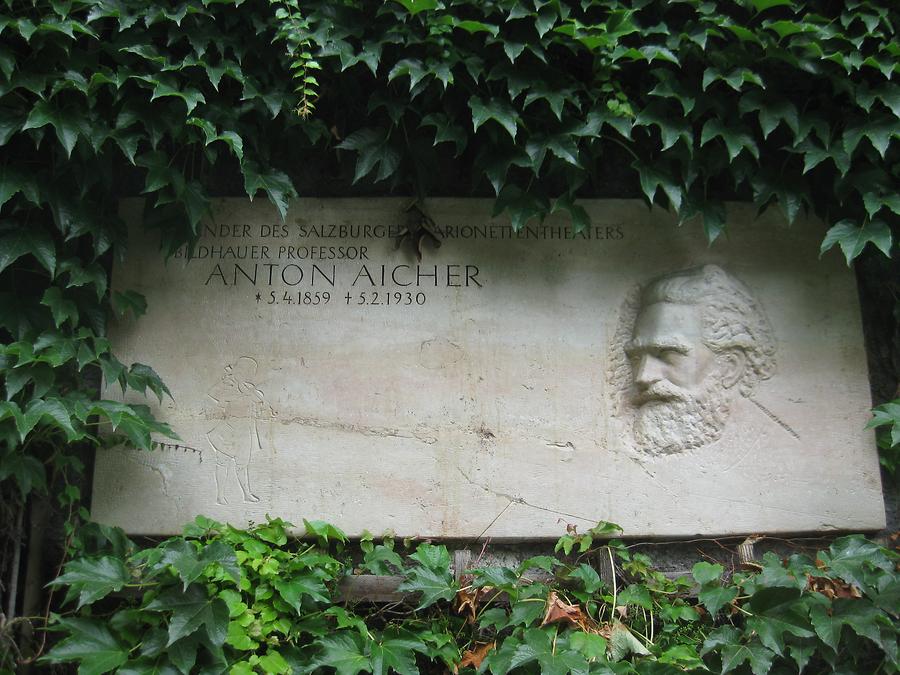 Mirabellgarten - Anton Aicher-Gedenktafel