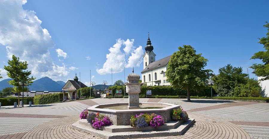 Dorfplatz in Siezenheim, Foto: © Albin Niederstrasser - Tourismus Salzburg