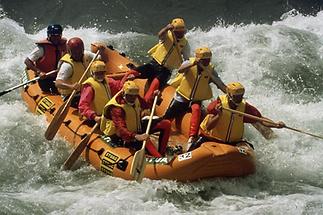 Rafting auf der Gail