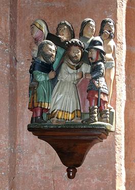 Dom, Geschnitzes Holzrelief 1510