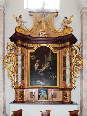 Seitenaltar links hinten