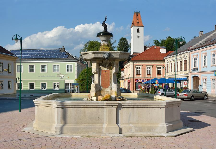 Brunnen am Hauptplatz