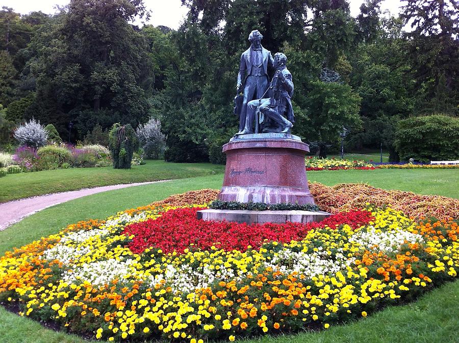 Lanner-Strauss-Denkmal im Kurpark