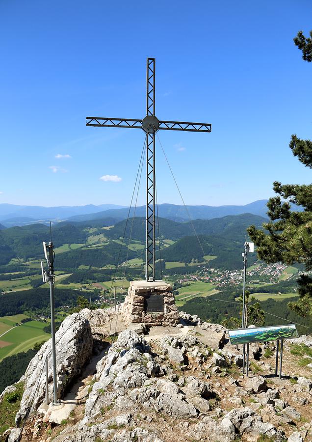 Höflein an der Hohen Wand - Wildenauer-Gedenkkreuz