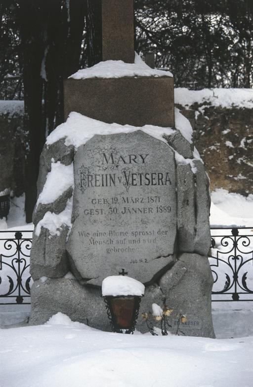 Grab Mary Vetsera, Friedhof in Heiligenkreuz