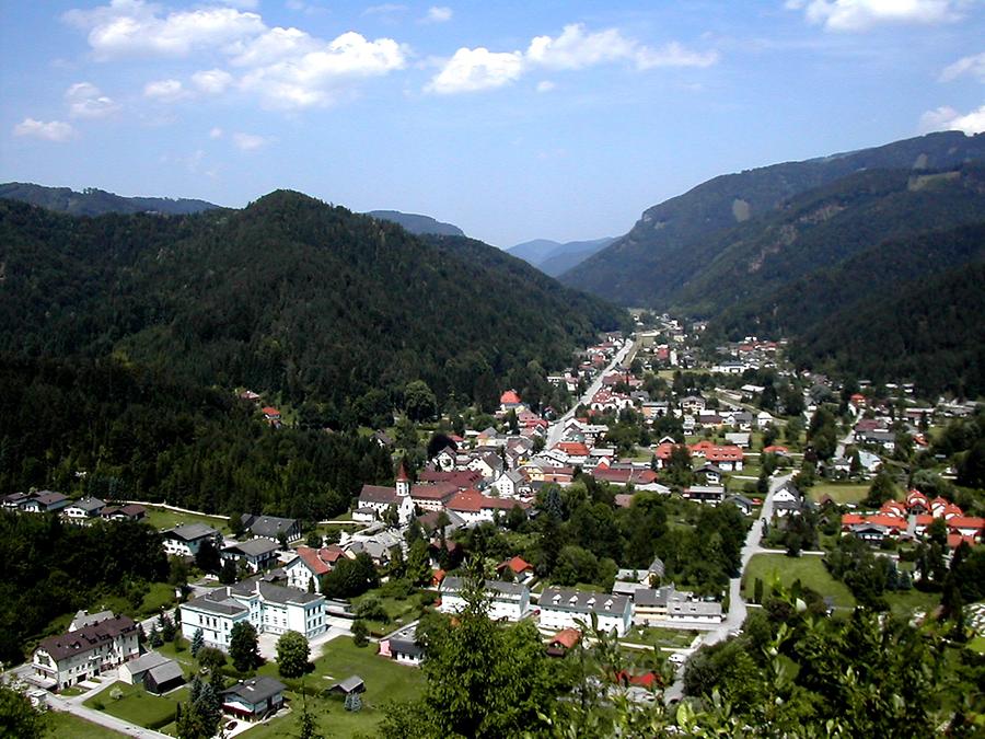 Hohenberg - Blick auf den Ort