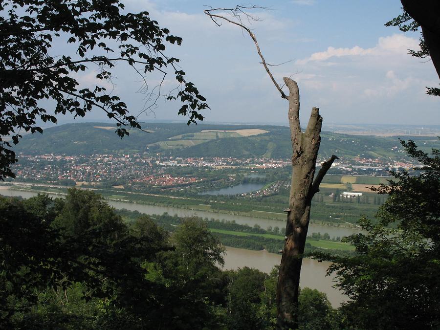 Langenzersdorf - Blick auf den Ort