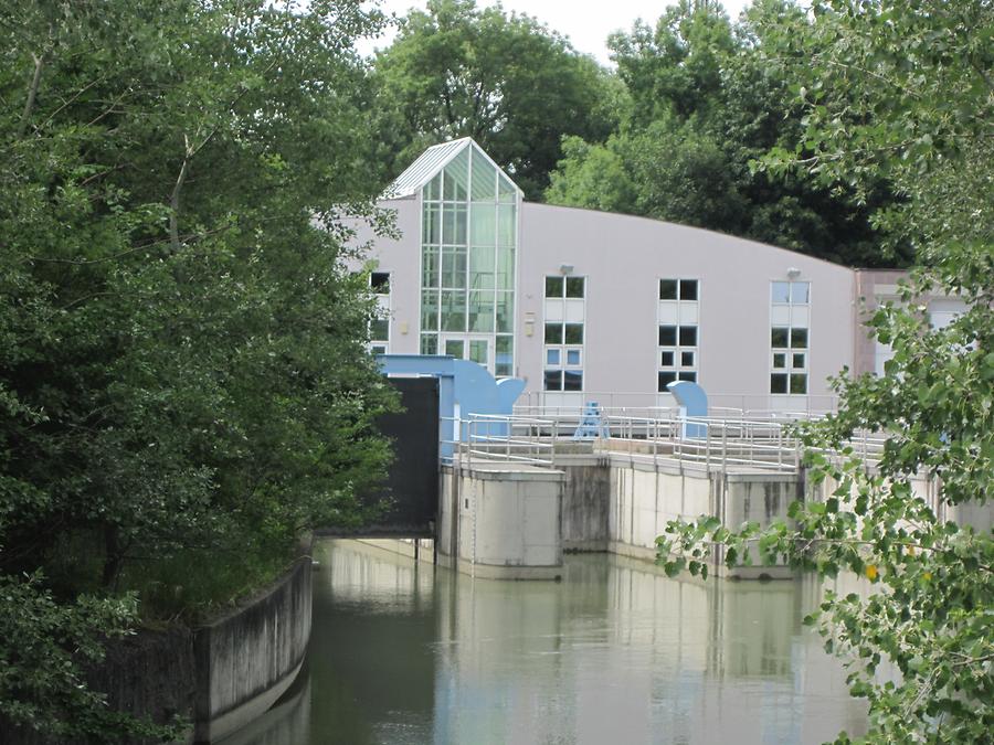 Marchfeldkanal, Einlaufwerk