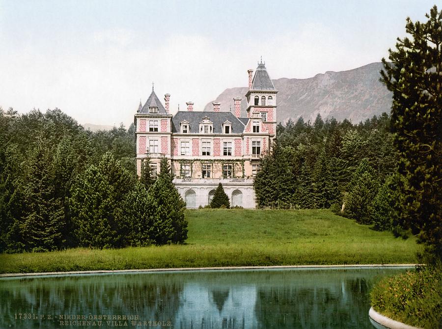 Reichenau an der Rax, Villa Wartholz, um 1900
