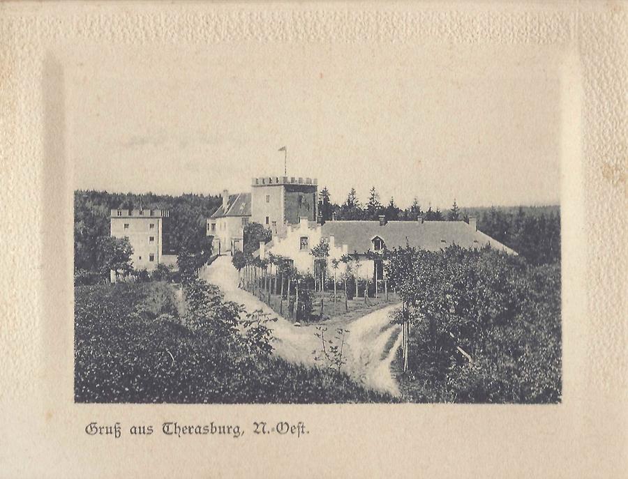 Sigmundsherberg - Korrespondenzkarte Schloss Therasburg