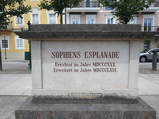 Esplanade - Erzherzogin Sophie-Gedenkstein