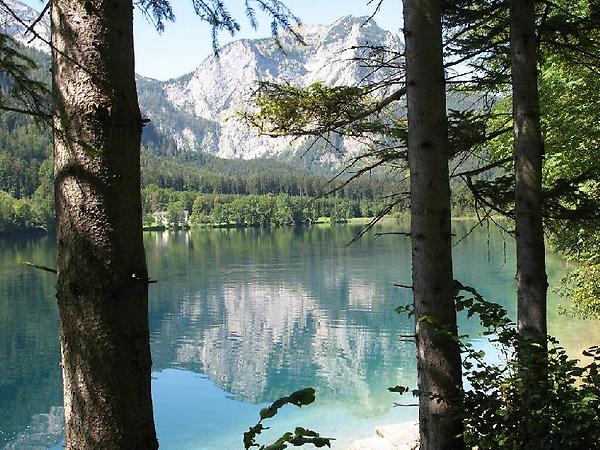 Ebensee - Blick auf der vorderen Langbathsee