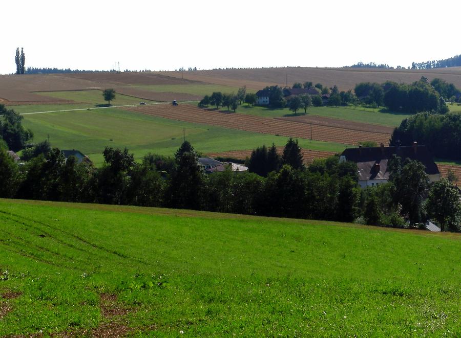 Eggerding - Dorf und Schloss Hackledt