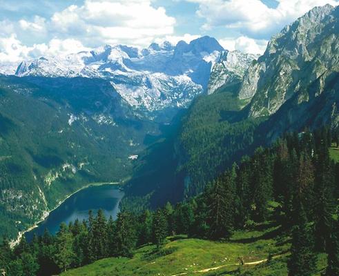 Gosau - Gosausee von Zweisel Alm