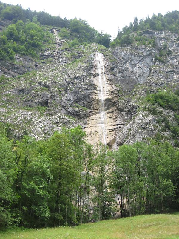 Echerntal, Schleierfall