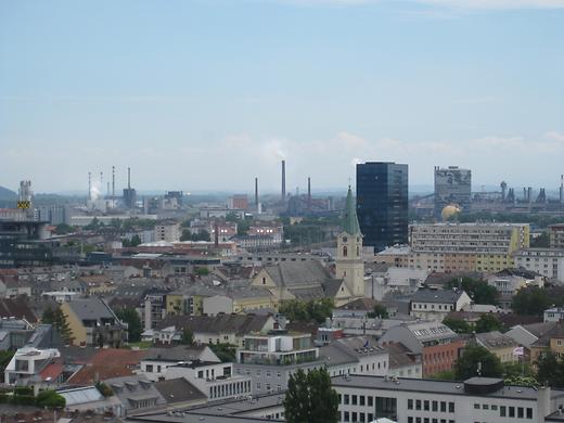 Blick vom 'Keine Sorgen Turm' nach Osten