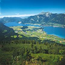 Blick auf den Schafberg