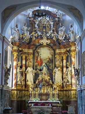 Pfarrkirche, Altar