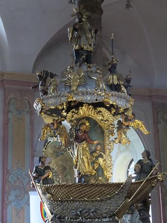Pfarrkirche, Fischerkanzel