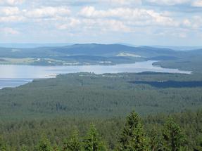 Blick auf den Moldaustausee (3)