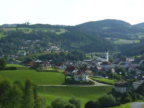 Blick auf den Ort