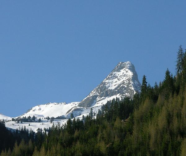 Beeindruckender Berg bei Gerlos